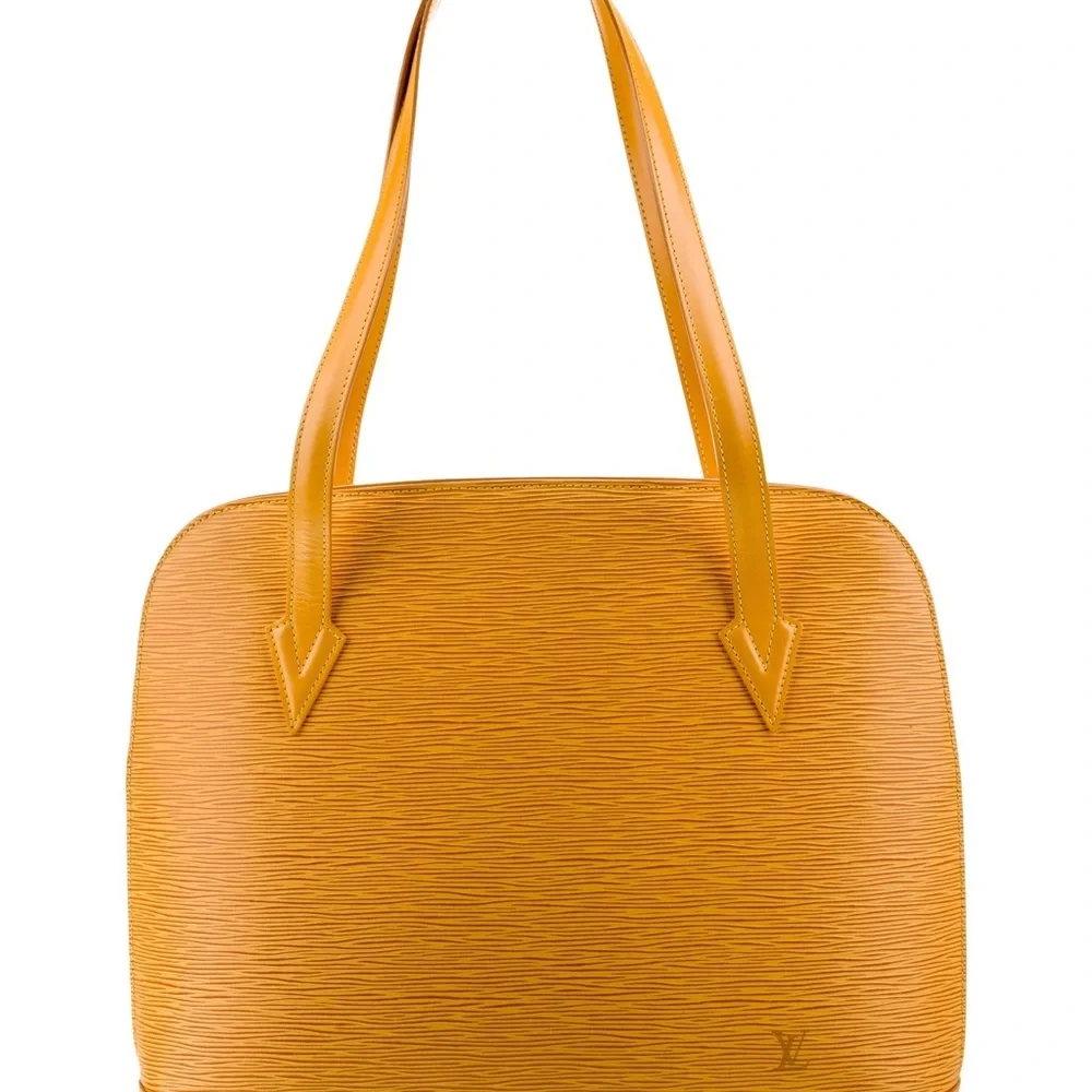 Louis Vuitton Yellow Epi Lussac Tote - Picture 2 of 16